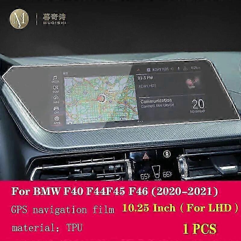 Car Interior Decoration For Bmw F40 F44f45 F46 Series 1 2 2019-2020 Car Gps Navigation Protective Film Lcd Screen Tpu Film Screen Protector Anti-scrat