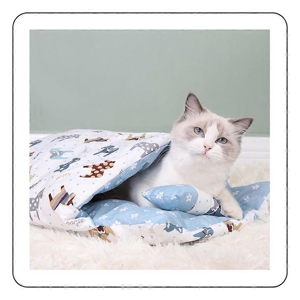 Cat cute bed winter warm cat bed