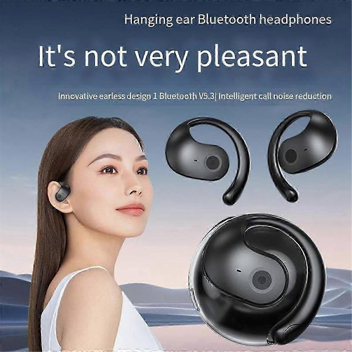 TWS 5.3 Bluetooth Headphones Hanging Ear 40mAh Power Long Lasting Continuity Multi-Function Bluetoo