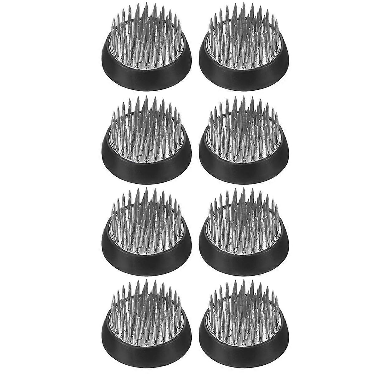8-Pack Flower Frog 1.3 Inch Round Steel Flower Pins Flower Frog Holder Flower Arranger Rubber Base
