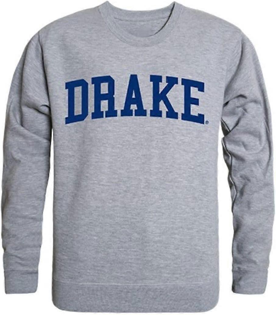 Drake University Game Day Crewneck Pullover Moletom