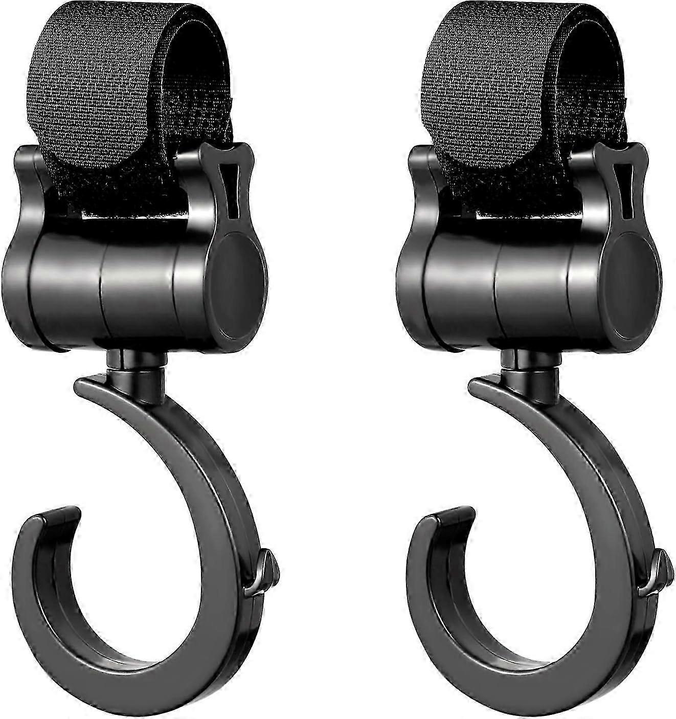 Stroller Hooks - 2 Pcs Pushchair Hooks for Hanging Bags and Accessories