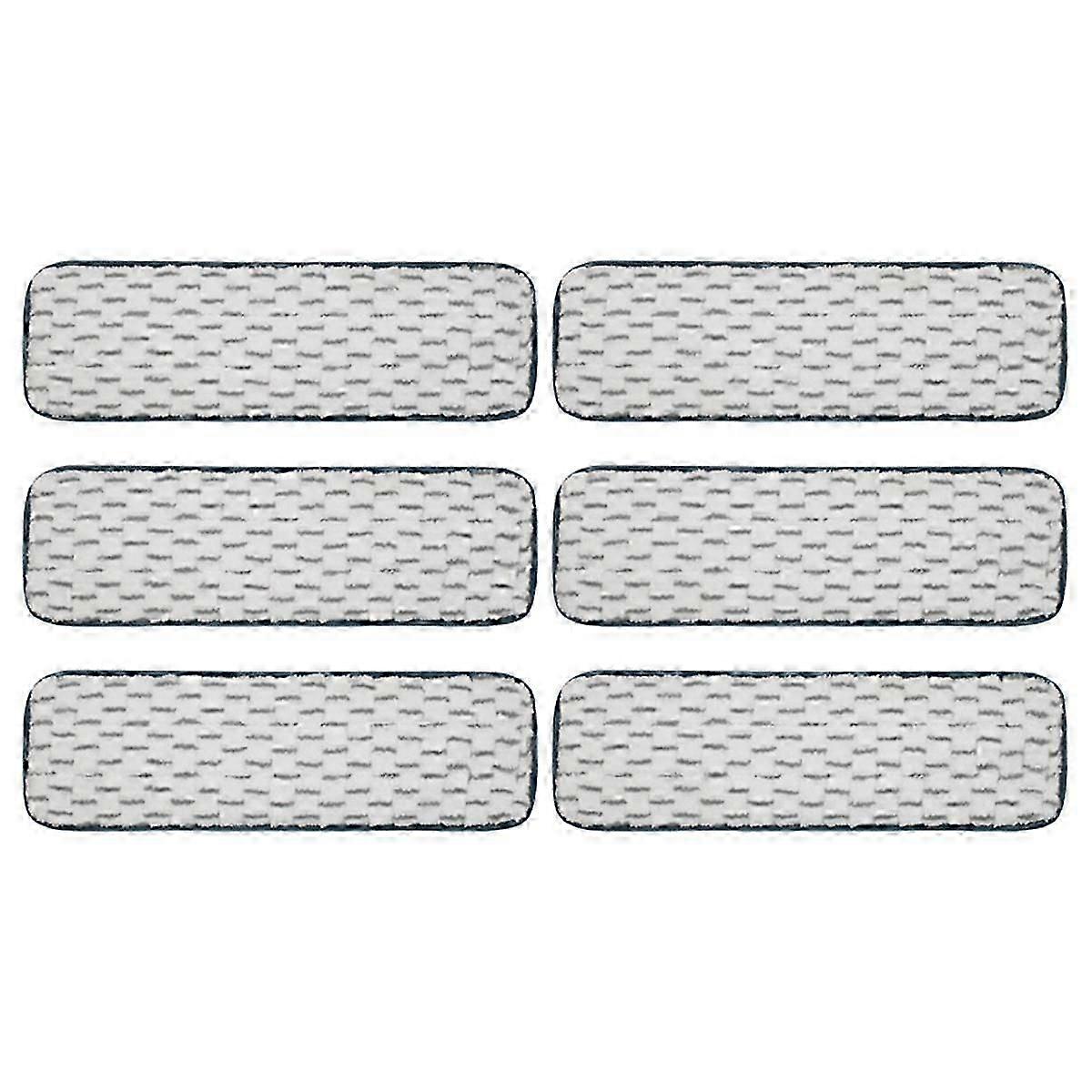 6pcs Reusable Mop Pads For Powermop Replacement Microfibre Mop Thickened Pads Refills For Hardwood