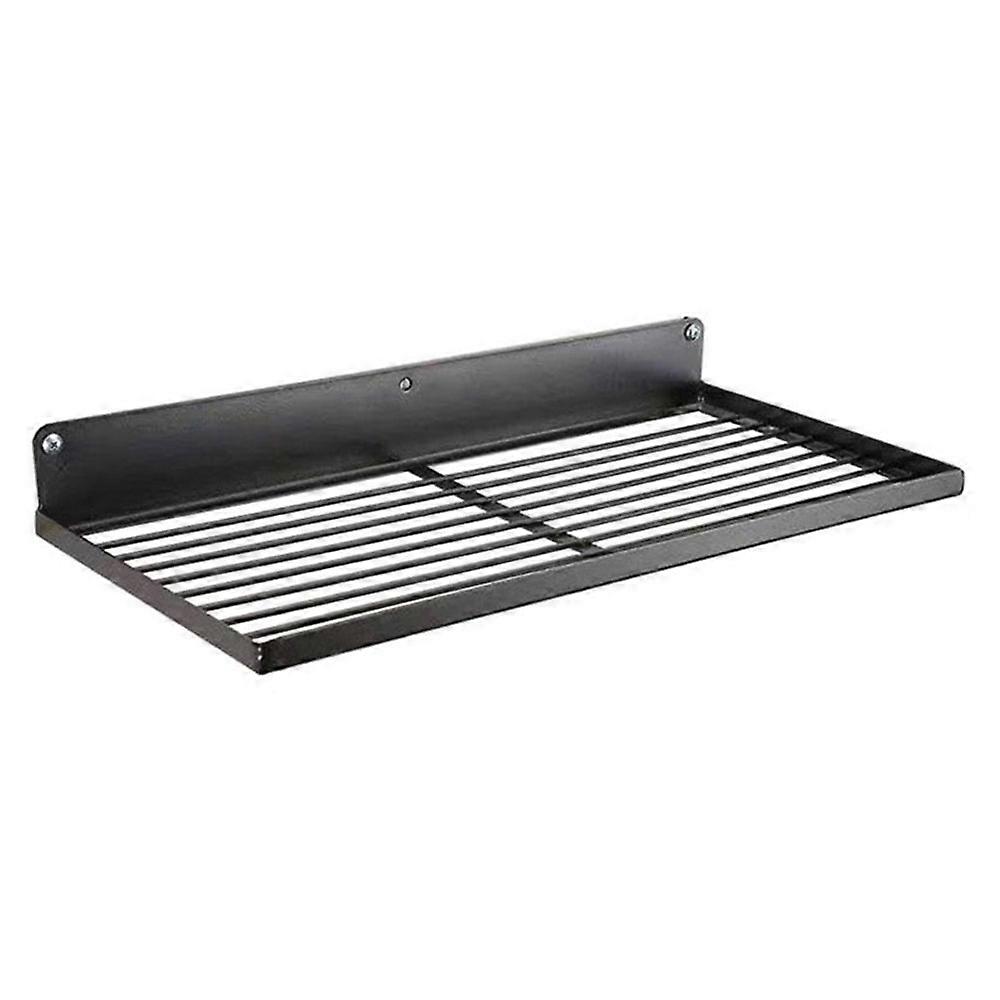 Upper Layer Wall Mount Power Tool Storage Rack for Drills Screwdrivers Space Saving Metal Shelf