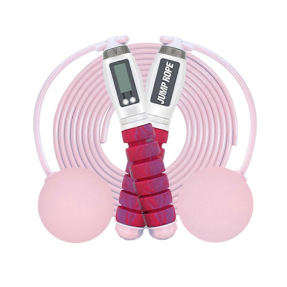 Fitness Jump Rope With Calorie Counter, Ergonomic Handle, And Digital Counting For Comprehensive Workout Tracking, 360 Degrees Rotation, And Smooth
