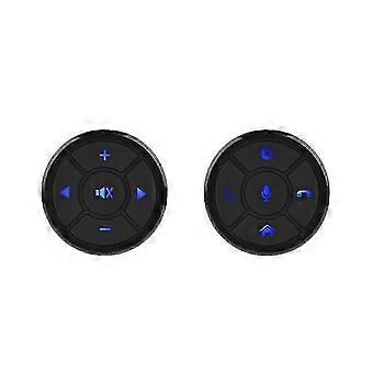 2pcs Car Steering Wheel Control Wireless Remote Control Button compatible Car Navigation Dvd Steering Control High quality