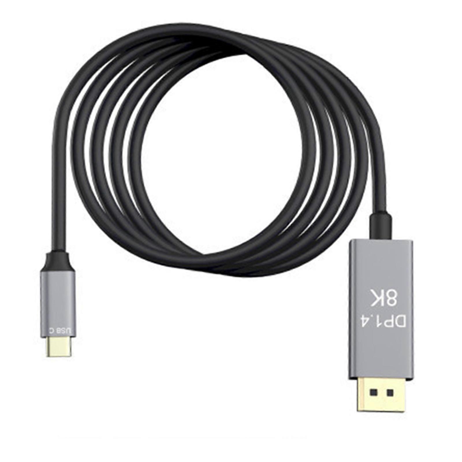 USB C to DisplayPort Cable With PD Charging For Home Entertainment And Workstations
