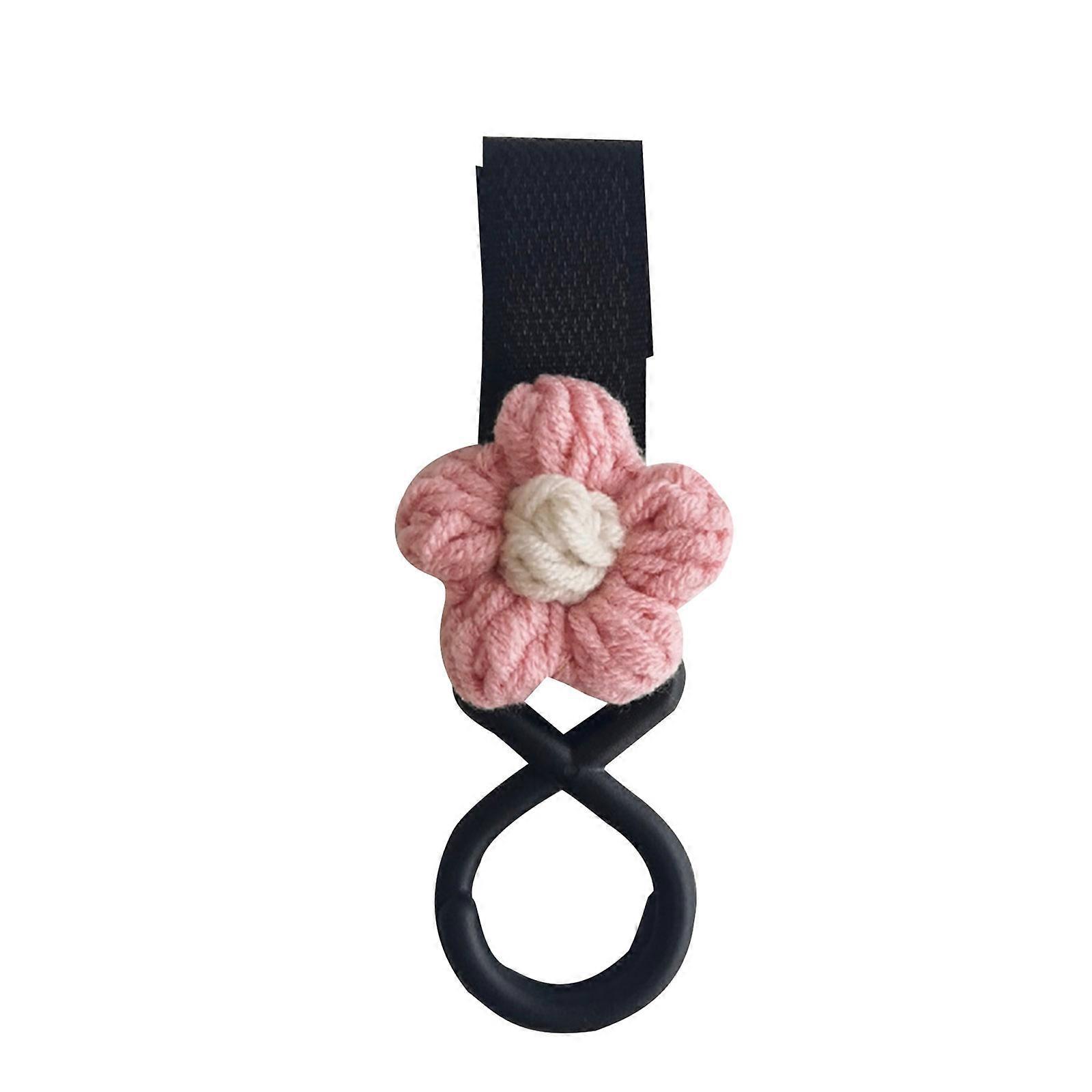 Flower Charm Wózek dziecięcy Hak Organizer do wózka Stojak Wózek dla niemowląt Organizer Wózek Wózek Wieszak Wiszące akcesoria C7