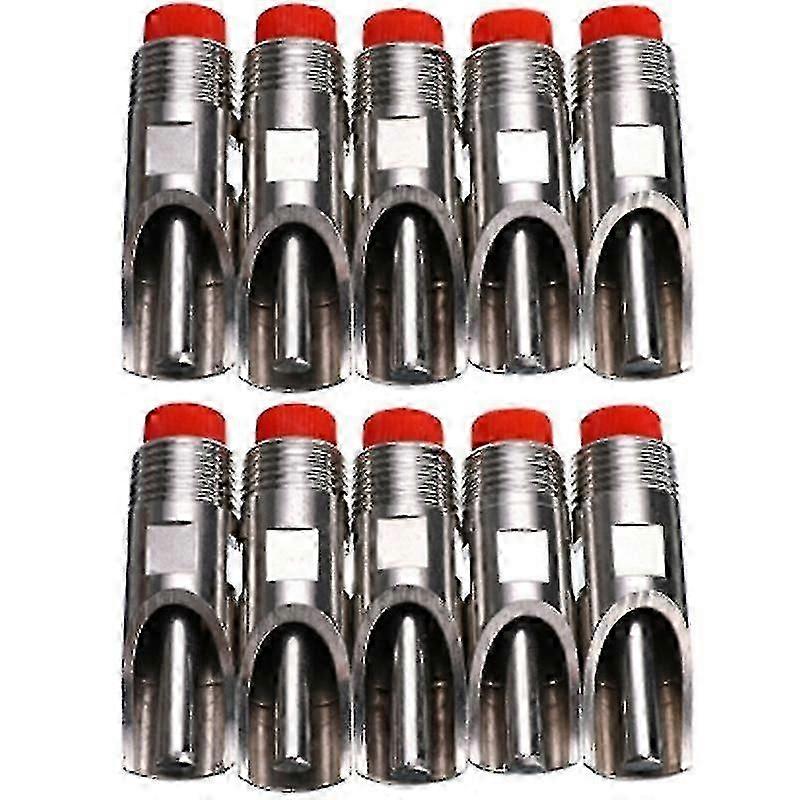 10 automatiska vattendispenser för gris i rostfritt stål, automatiskt vattenmunstycke, dricksnippel