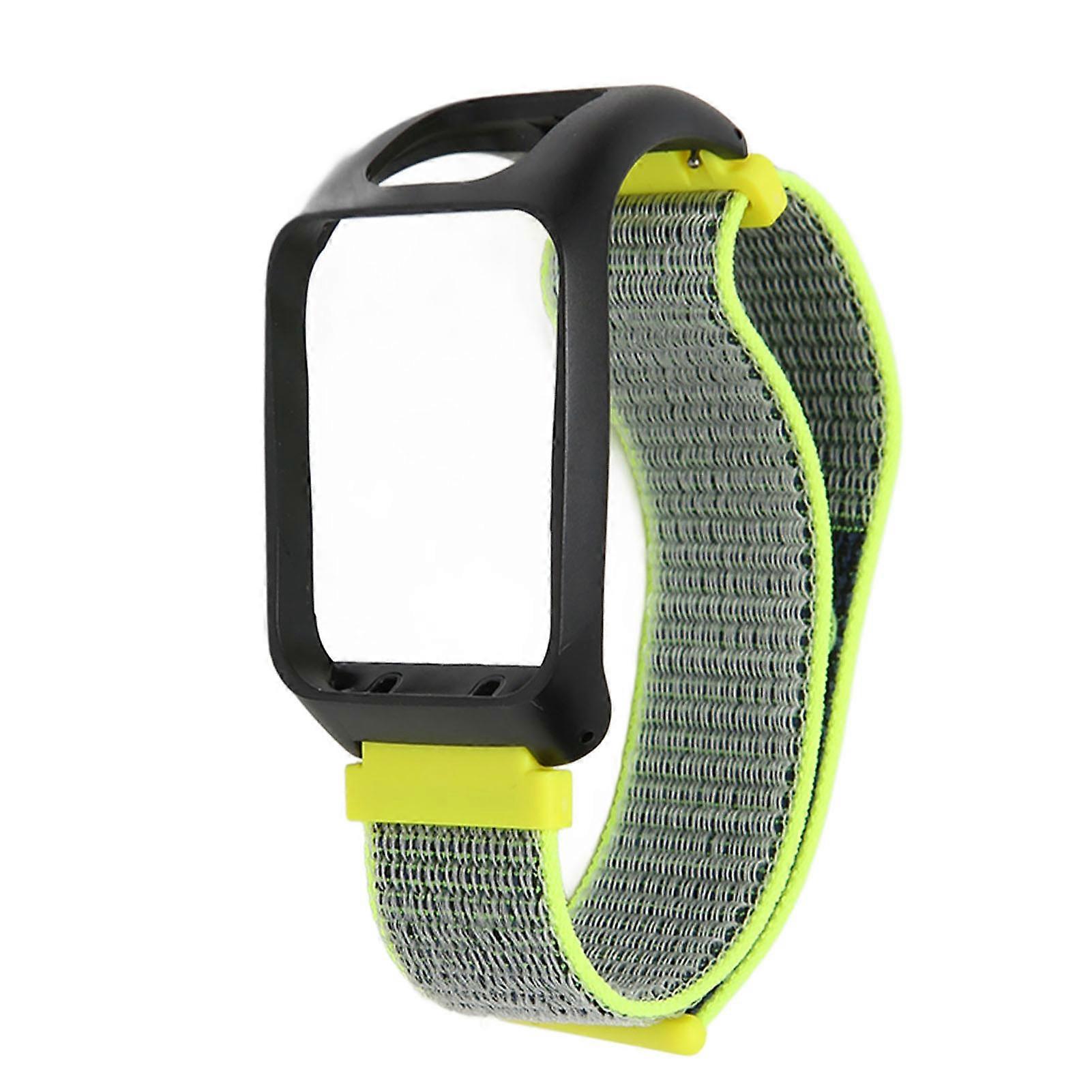 2 in 1 Elastic Braided Nylon Sport Watch Strap Replacement Watch Band Accessory for TOMTOM Runner3