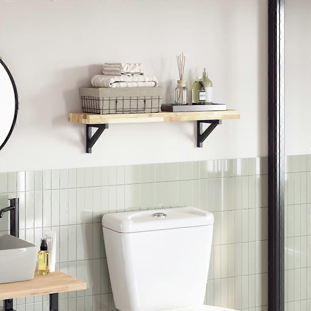 Table Top 80x20x4 cm Rectangular Solid Acacia Wood