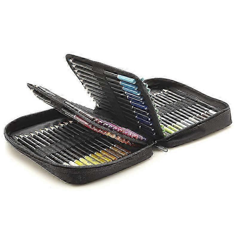 Colouring Pencils Set of 72 Colors with Zipper Case for Artist Beginner, Numbered Pencil for Profes