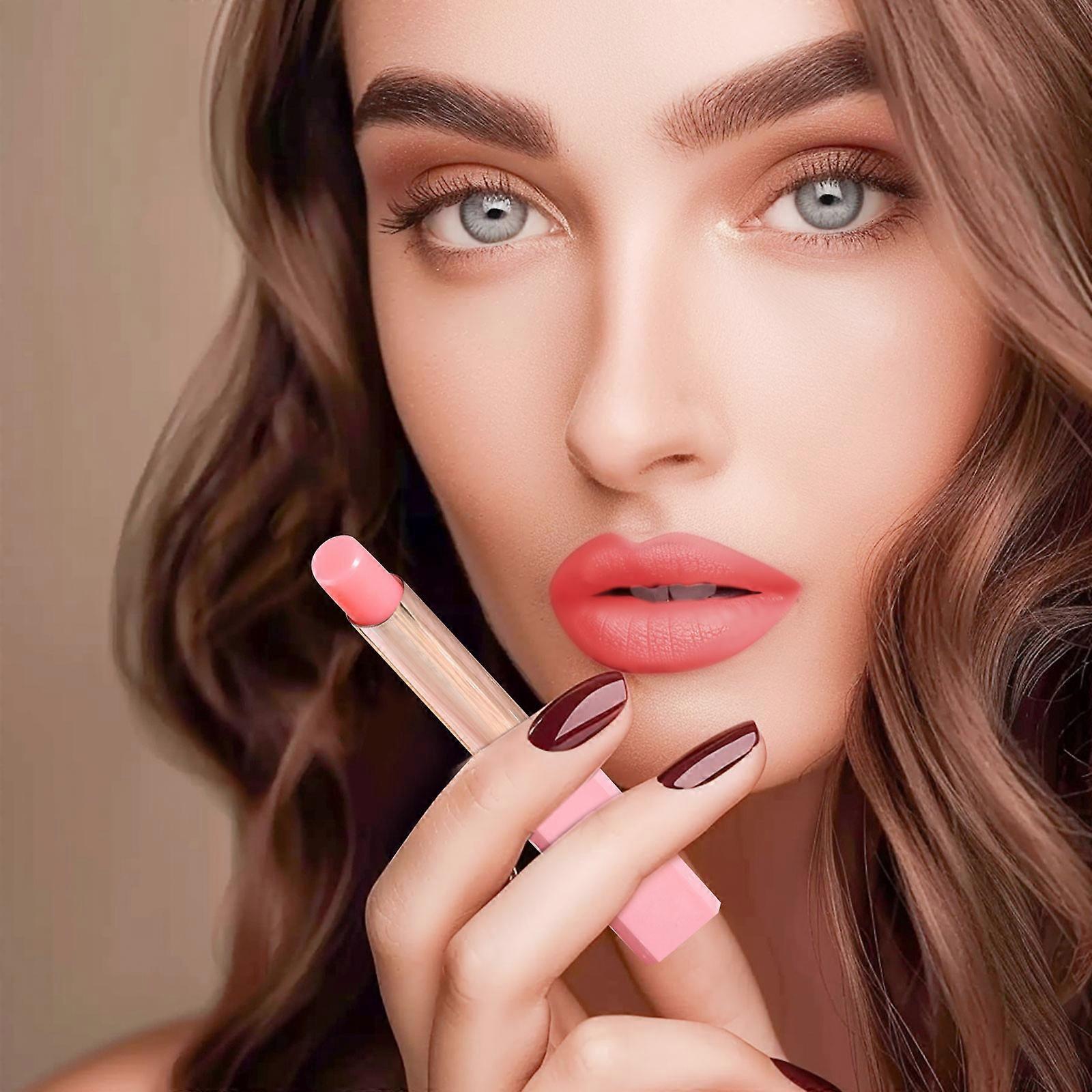Warm Color Changing Lipstick Non Fading Non Staining Cup Lipstick Moisturizing Lipstick