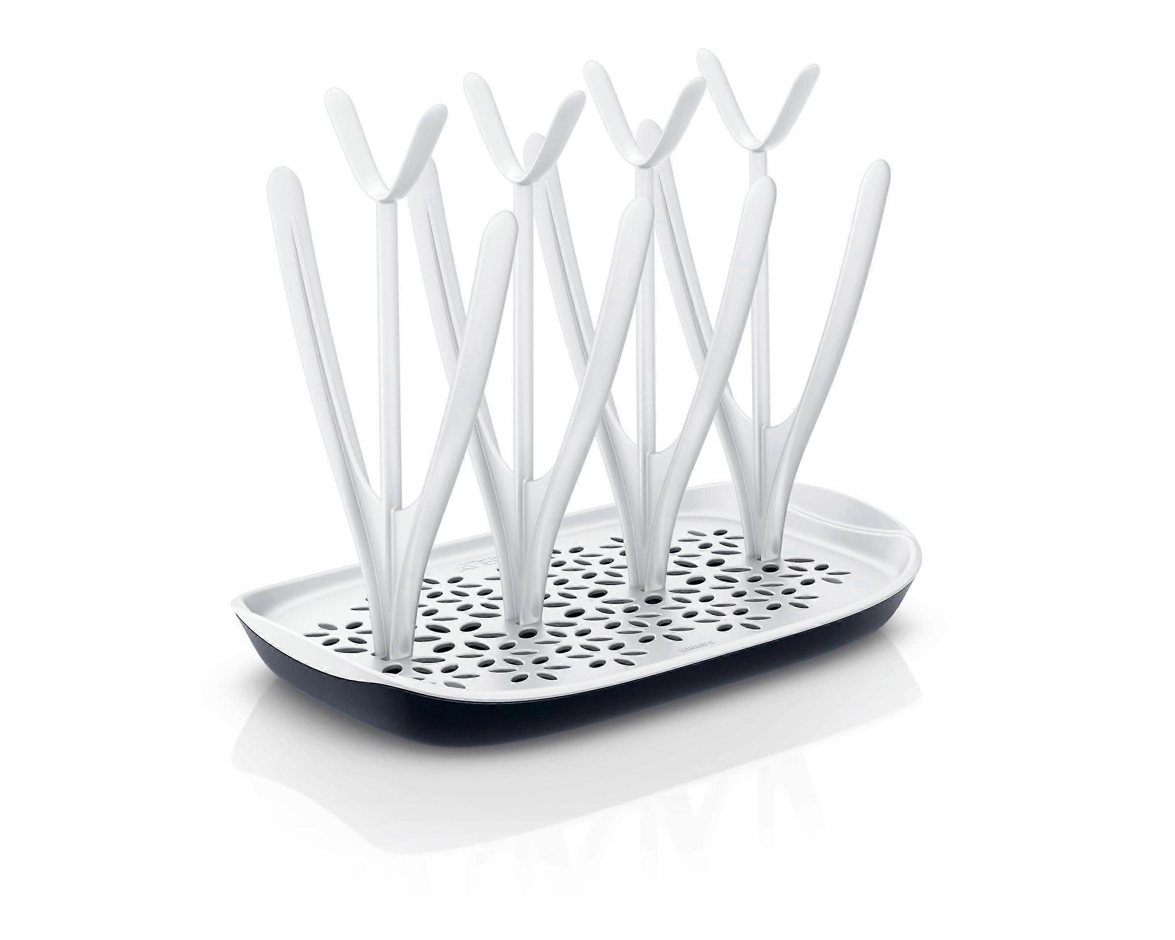 Clothes Drying Rack White For Clothes And Dishes Indoor Laundry Rack Multi-Use Drying Stand