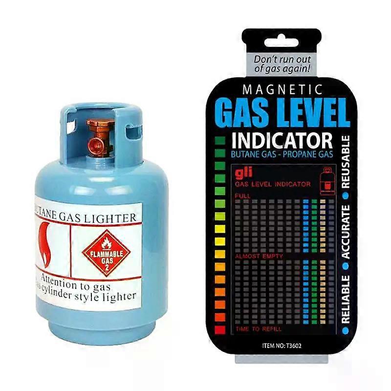 1~5Pcs Practical Propane Butane LPG Fuel Gas Tank Level Indicator Magnetic Gauge Bottle Temperature Measuring Stick
