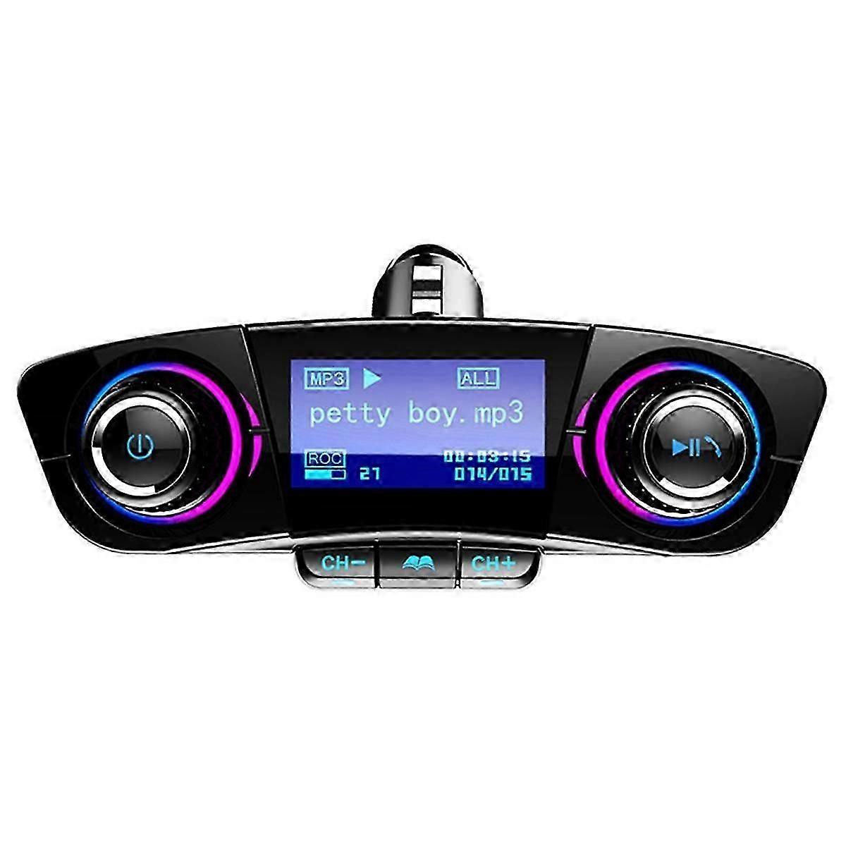 Car Player BT06 Car Bluetooth MP3 Player Multifunctional Bluetooth MultiLanguage MP3 Universal LCD Display