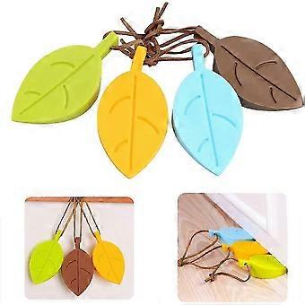 Lot de 4 butes de porte, butes de porte dcoratives en silicone avec lanire pour bureau  domicile, jardin