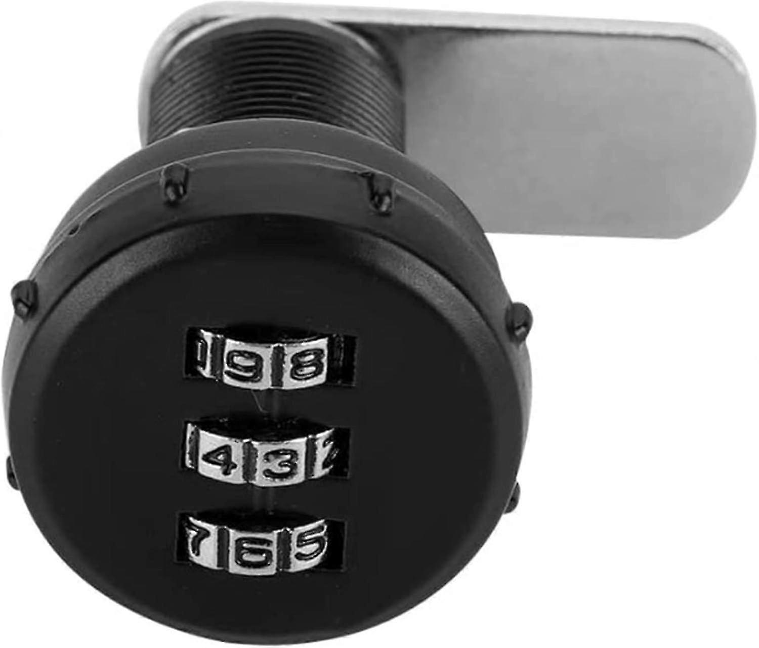 Security Coded Lock Zinc Alloy Password Lock 3 Digit Combination Code Lock LQQ