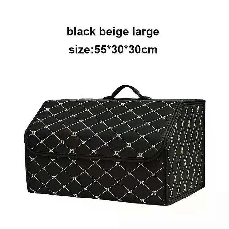 Unbrand Multipurpose Collapsible Car Trunk Storage Organizer With Lid Portable Car Storage Bag Car T