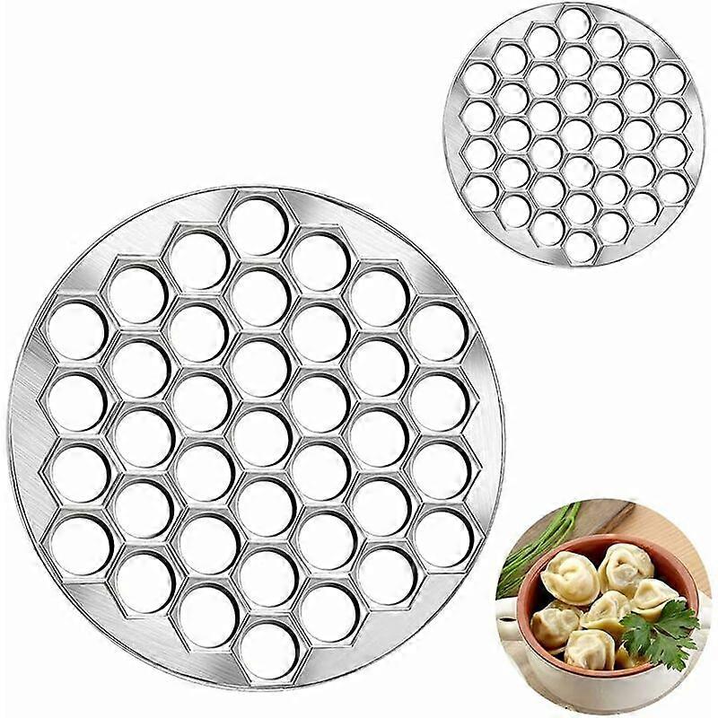 37-hole ravioli mold - Pelmeni mold - Pasta maker - Aluminum alloy - Pasta press - Ravioli mold - For home cooking - -