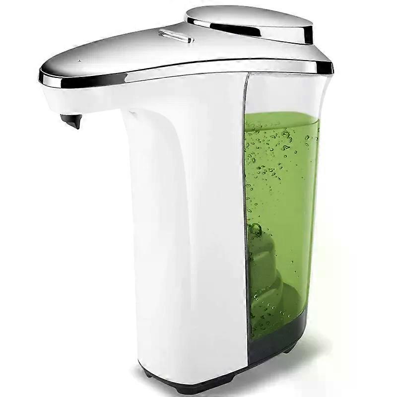 Automatic Soap Dispenser Compact Sensor Pump Adjustable Soap Dispensing Volume Control Battery Operated 17Oz/500Ml For Kitchen