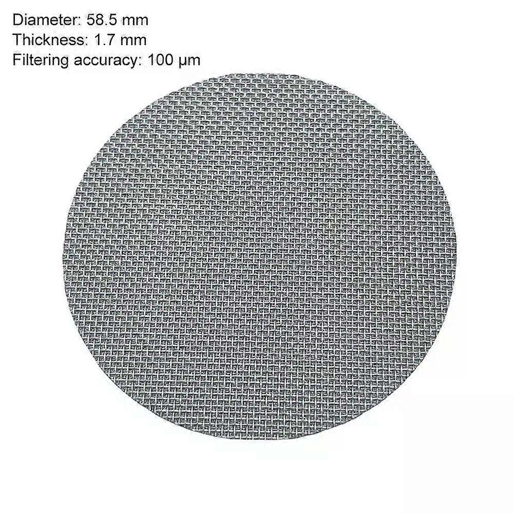 Coffee Filter Plate Replacement Backflush Filter Mesh Screen Portafilter compatible for  Coffee  Machine Handle  Puck Screen