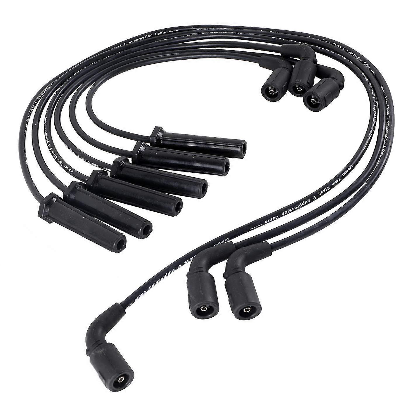 ST-6258 Spark Plug Wire Set, 7mm, 6 Pieces, For 2006-2010 GM V6 Engines, High-Quality Ignition Wires, OEM Compatible