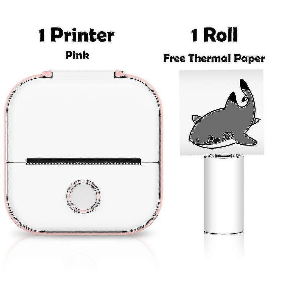 Phomemo T02 Mini Printer Thermal Printing Sticker Wireless Inkless Pocket Printer Self-adhesive Label Printer