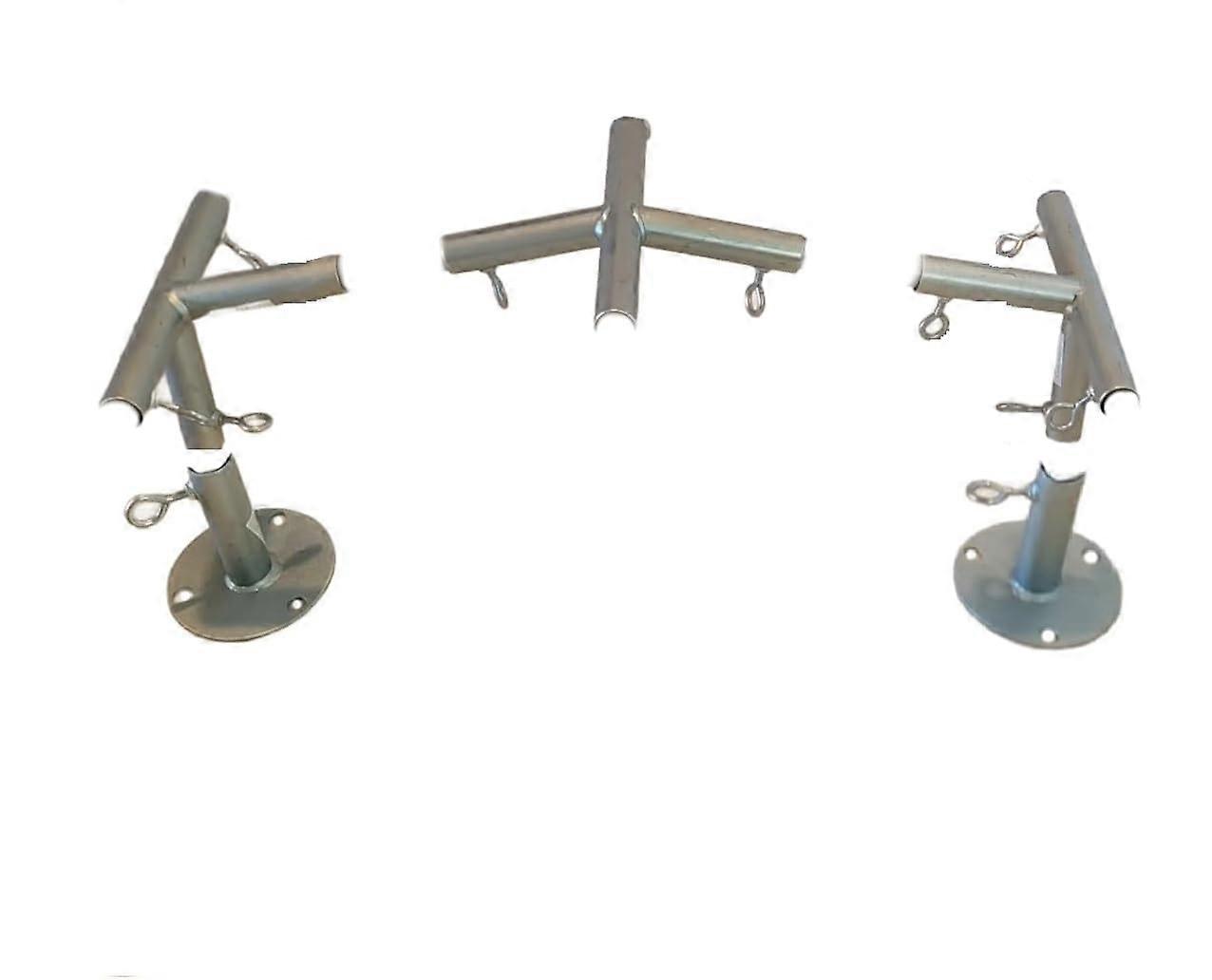 Canopy Extension Fittings for Low Peak Connectors 102 Degree Angle, Compatible with 1-3/8 Inch Pipe, Multiple Sizes Available