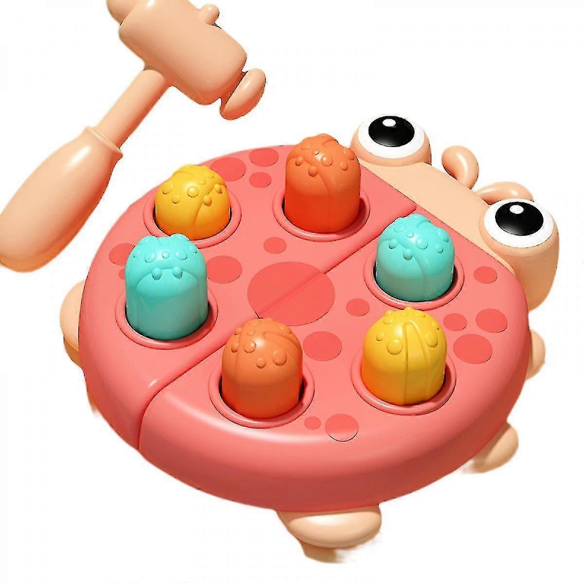 Whack A Mole Game, leksaker för 3+ åriga pojkar / flickor, tidig utvecklingsleksak, interaktiv bultande leksak för barn