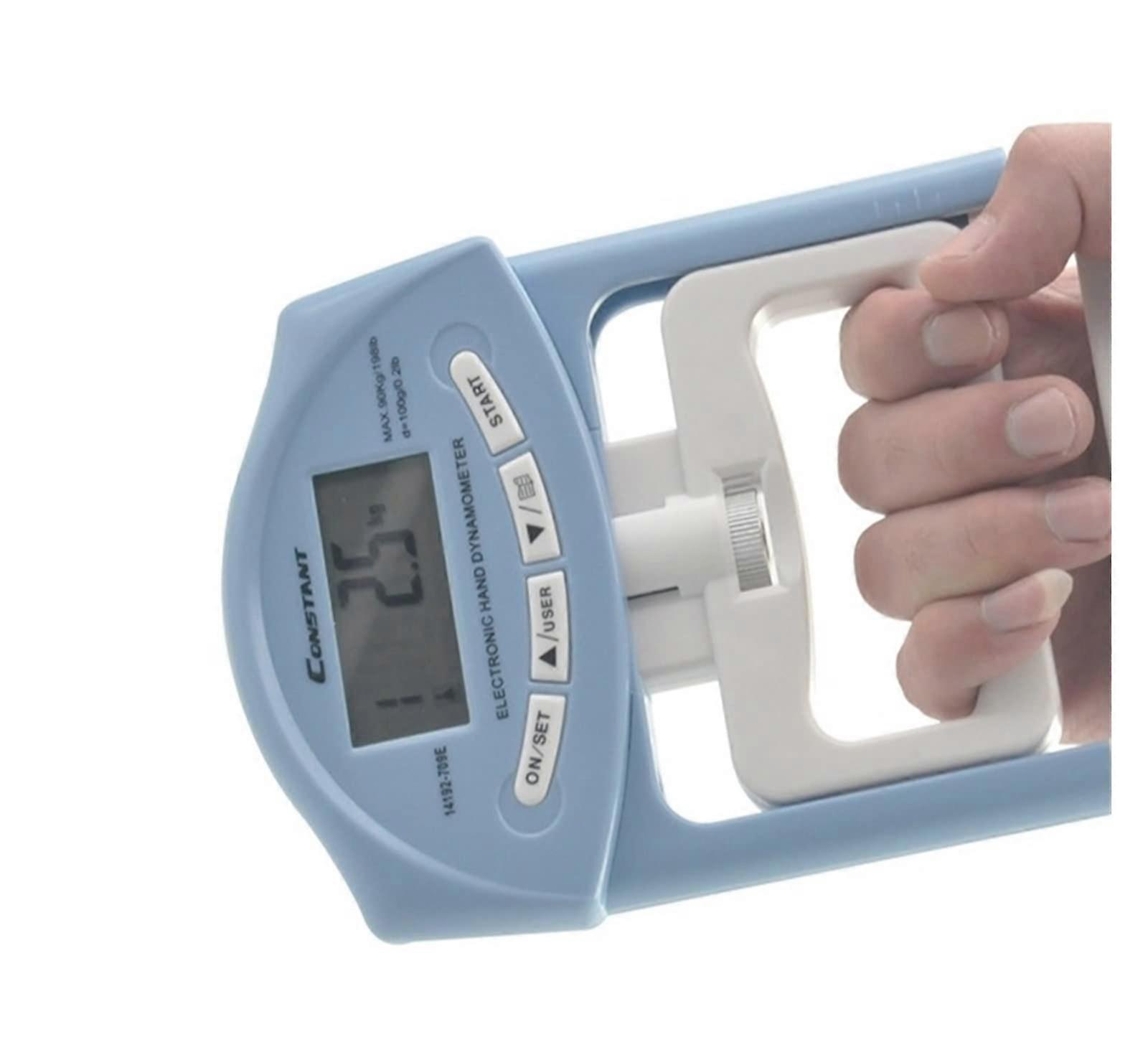 Digital Force Gauge, Grip Strength Meter Digital Hand Dynamometer Grip Strength Tester 300Lb