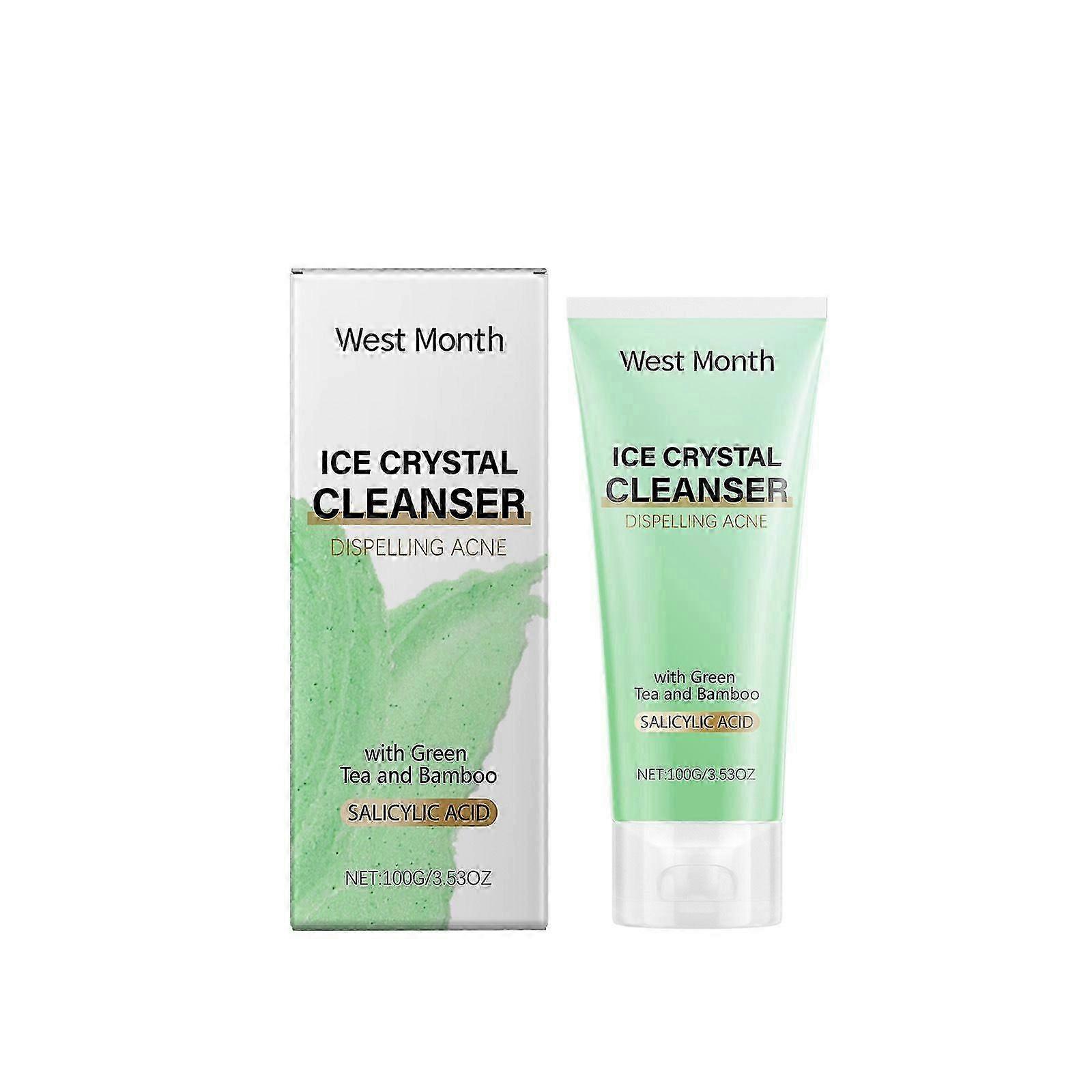 West Month Facial Cleanser Gentle Cleansing Pores Refreshing Moisturizing