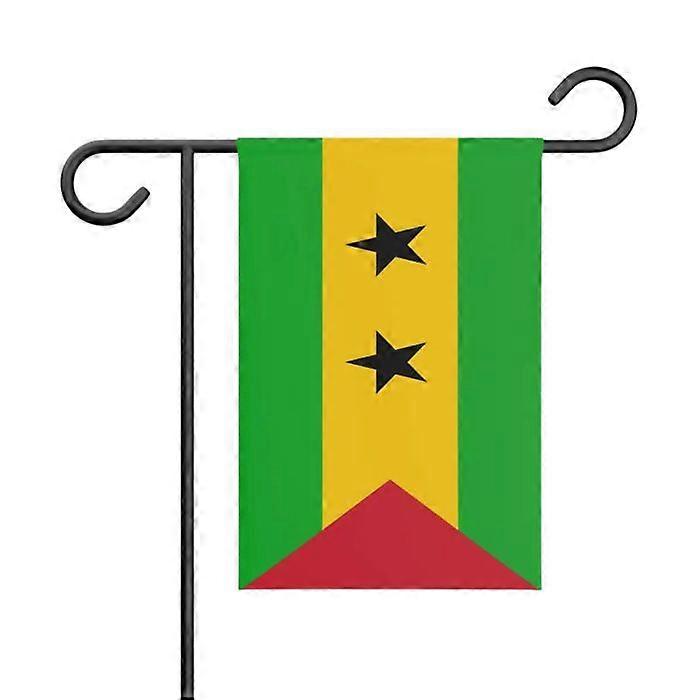 Flag - Multicolored - São Tomé and Príncipe - 32 x 47.5 cm - Polyester - Double-sided
