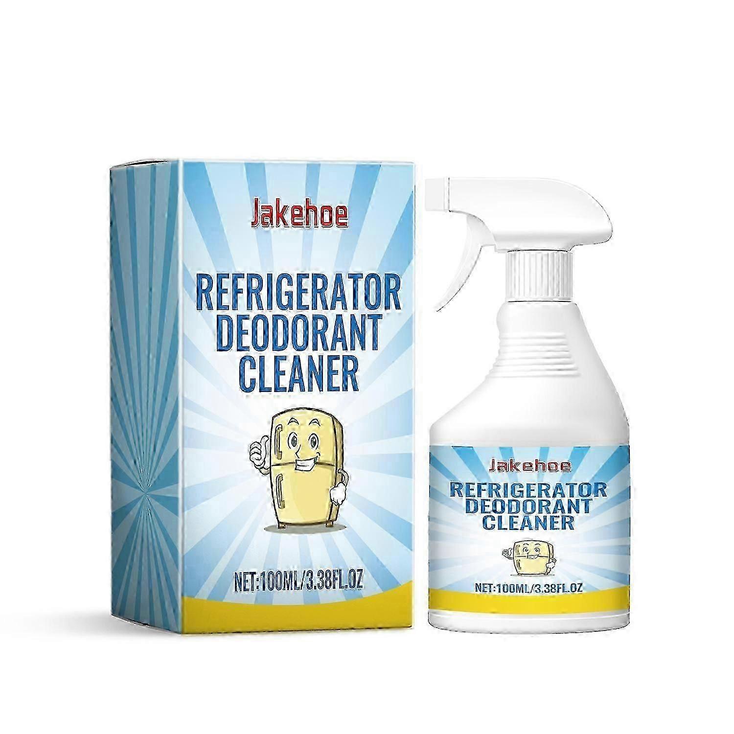 Jakehoe Refrigerator Deodorant Cleaner, Freezer Deodorant Cleaner Refrigerator Quick Deodorant Clean