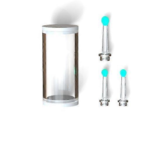 3pcs Visual Ear Cleaner Spoon Tips Comfortable Ear Wax Tool Silicone Reusable Ear Cleaner Replacements for  Easy to Clean and Replace Ear Cleaner Tips