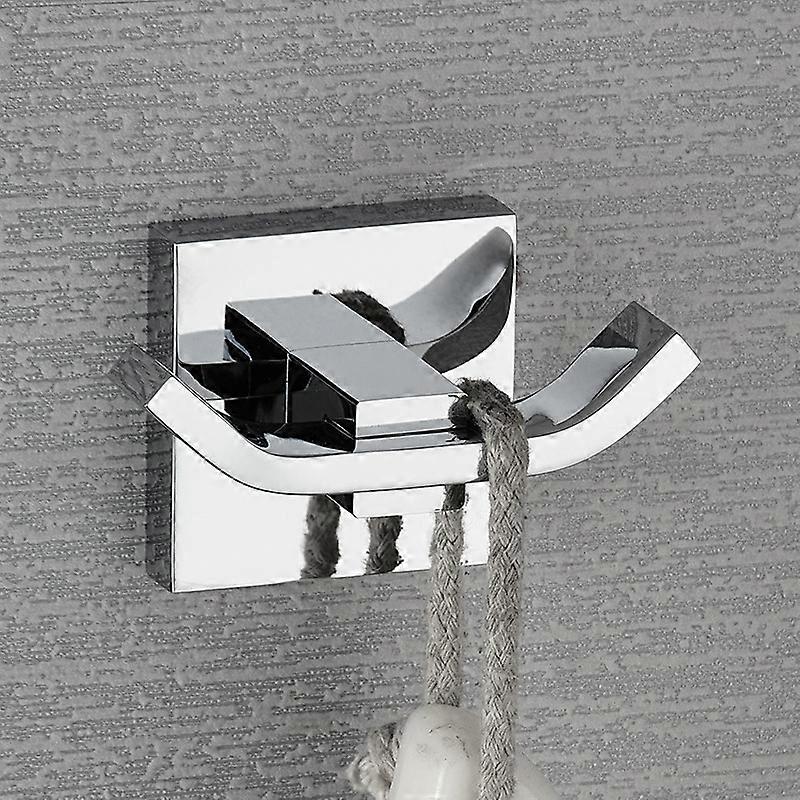 Bathroom towel hook bathrobe double electroplating piece