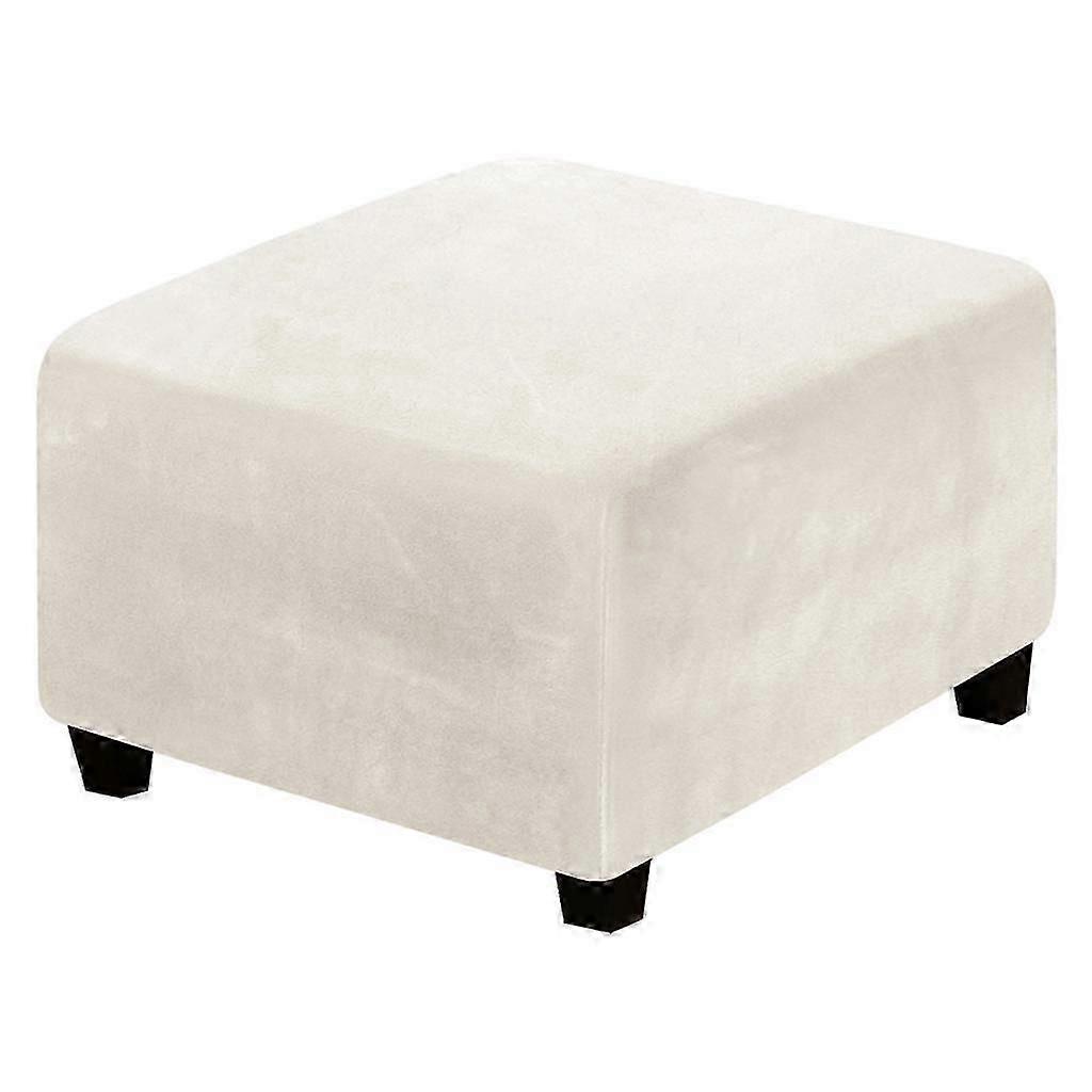 27-32 Inch Square Step Stool Cover Slipproof Dustproof Sofa Footstool Protector