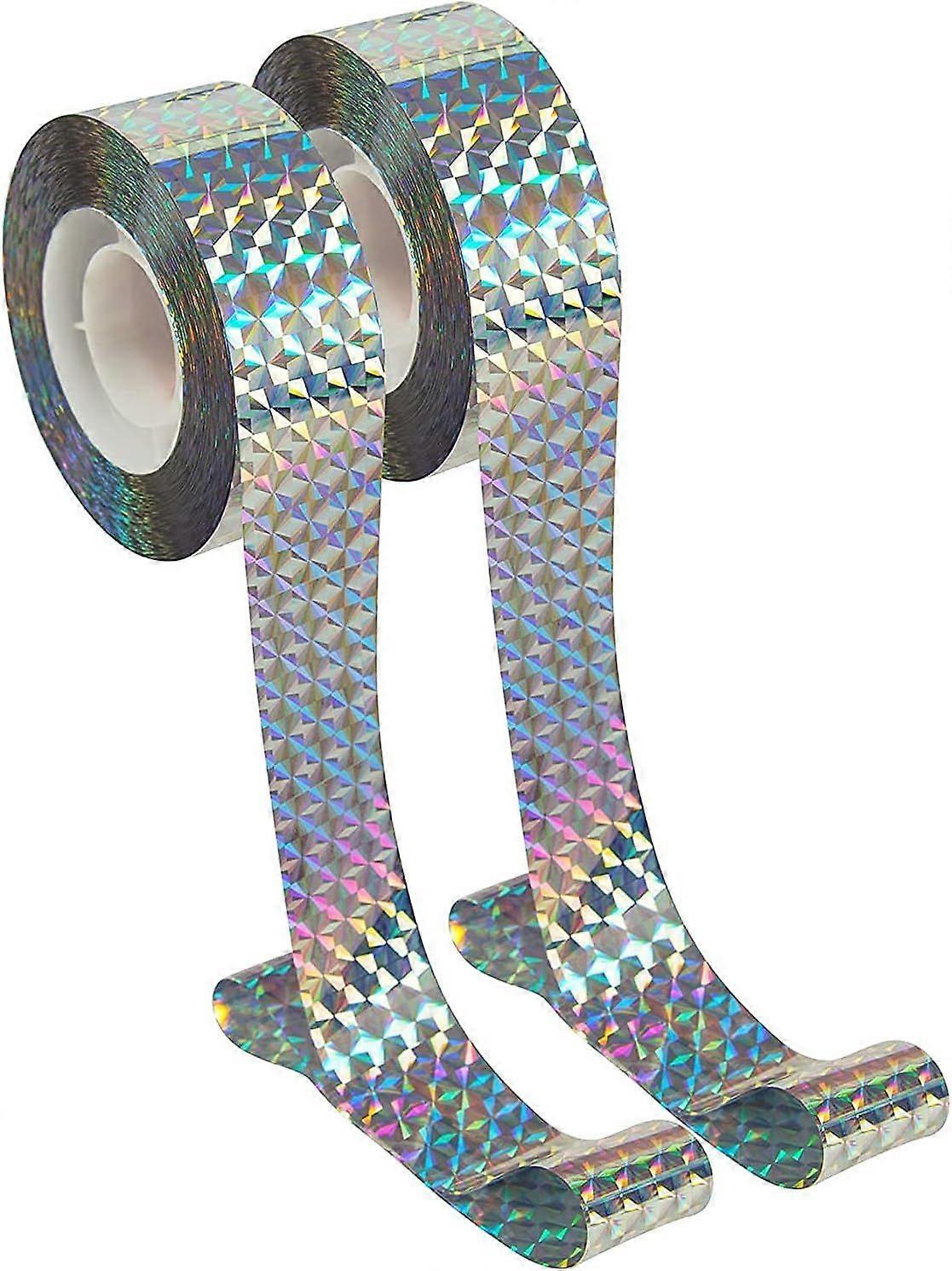 2 Volume-Laser Bird Rubbing-Width 2.4cm*80m Laser Flower, Width 4.8cm*80m Laser Flower