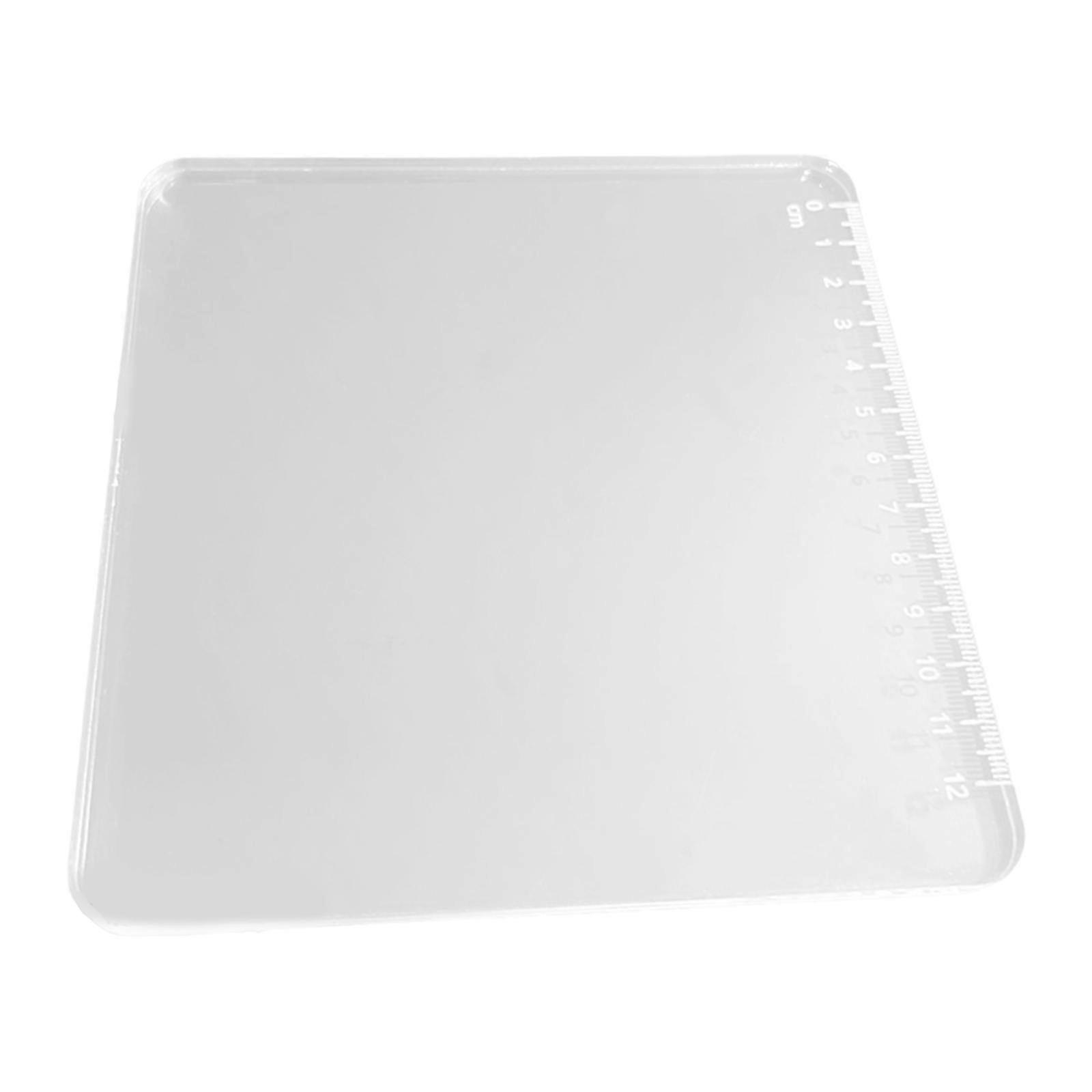Stamp Positioning Ruler Locating Tool Clear Solid Easy to Position Positing