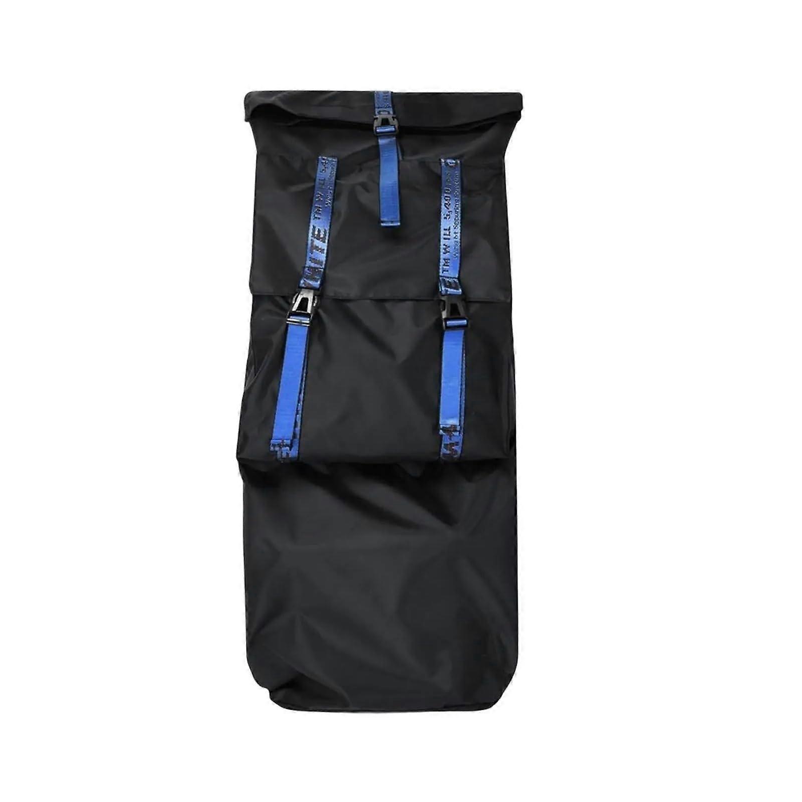 Skateboard Backpack with Adjustable Shoulder Straps, Longboard Cover Case, Blue, Durable Material, Fits Most Boards