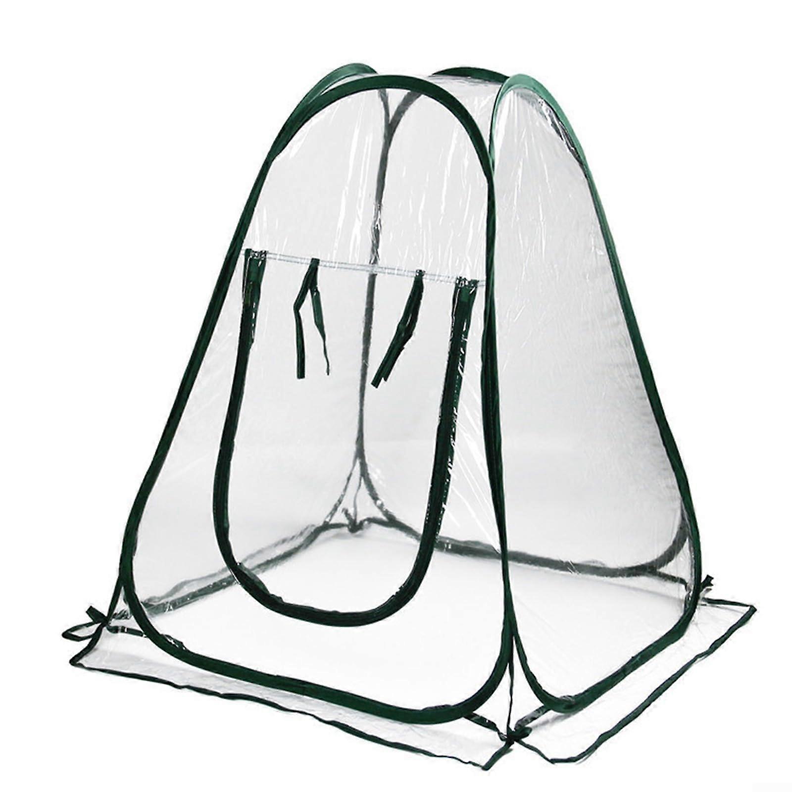 Functional mini greenhouse for the cultivation of plants, keeps them warm and moist all year round