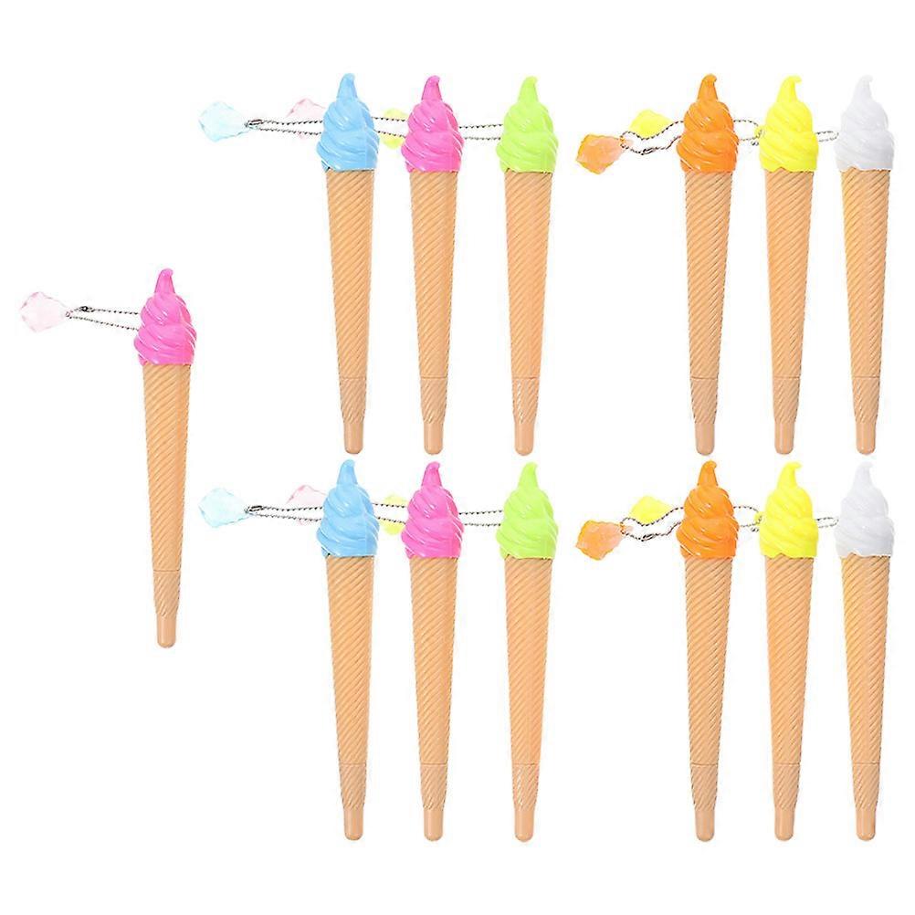 Here's a well structured product description for your **10pcs Ice Cream Shaped Gel Ink Pens Set**:
### π¦ **10pcs Ice Cream Shaped Gel Ink Pens