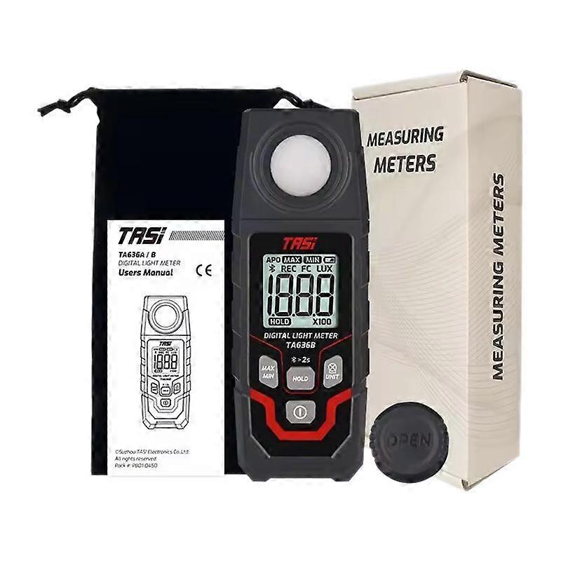 TRSI TA636B Integrated Digital Lux Meter Light Brightness Measuring Support BT