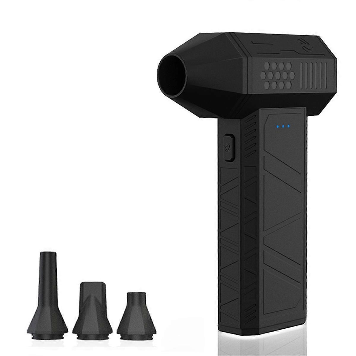 X3 Mini Violent Fan 110000RPM Electric Air Duster with 3 Nozzles Super Turbo Jet Fan Air Blower Key