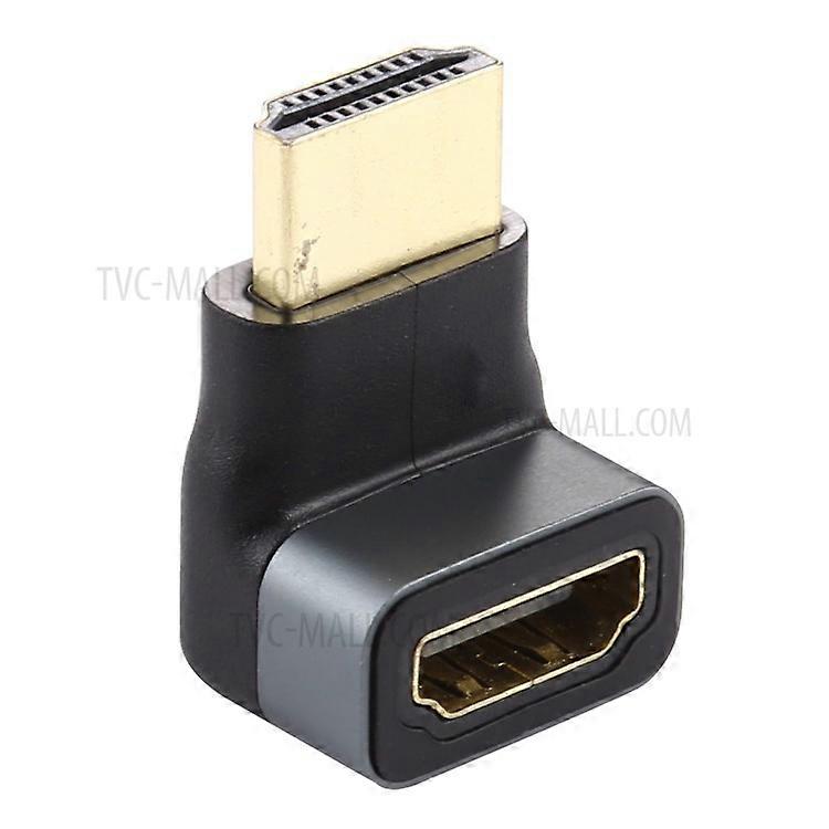 Adaptador de ángulo recto de 90 grados HDMI macho a conector de codo HDMI hembra