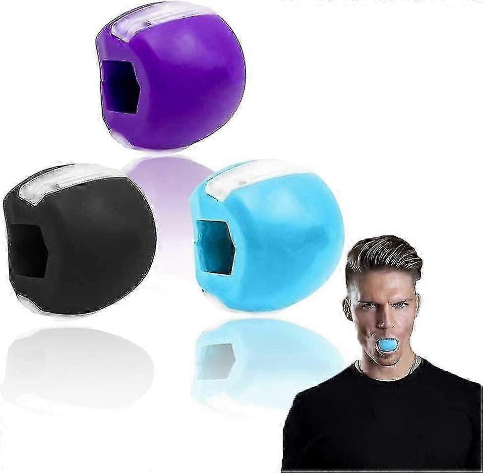 YSDSY Jaw Trainer - Jawline Exerciser and Jaw Training Tool, Beautiful Jawline and Defined Jawline, 3 Pack