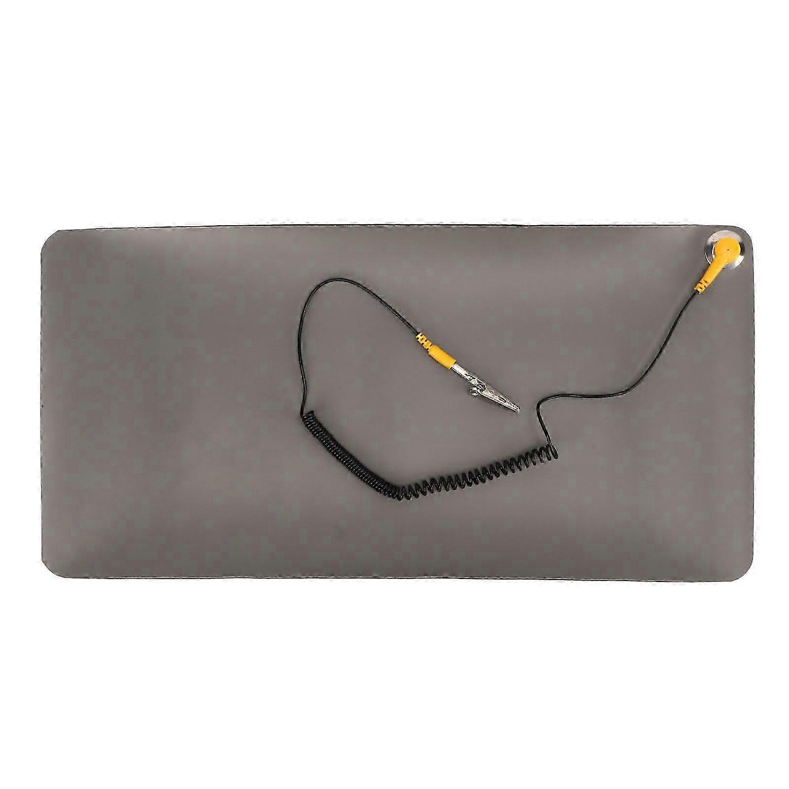 2025 Antistatic Mat Soft 3 Layer Rubber Anti Skid Portable Anti Static Table Pad with Wristband