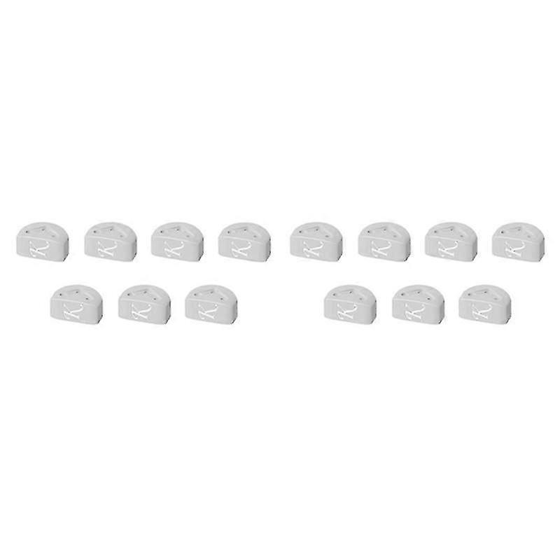 14X Guitar String E Chord Tie for Stringed Instruments Acoustic Guitar Parts Accessories,White