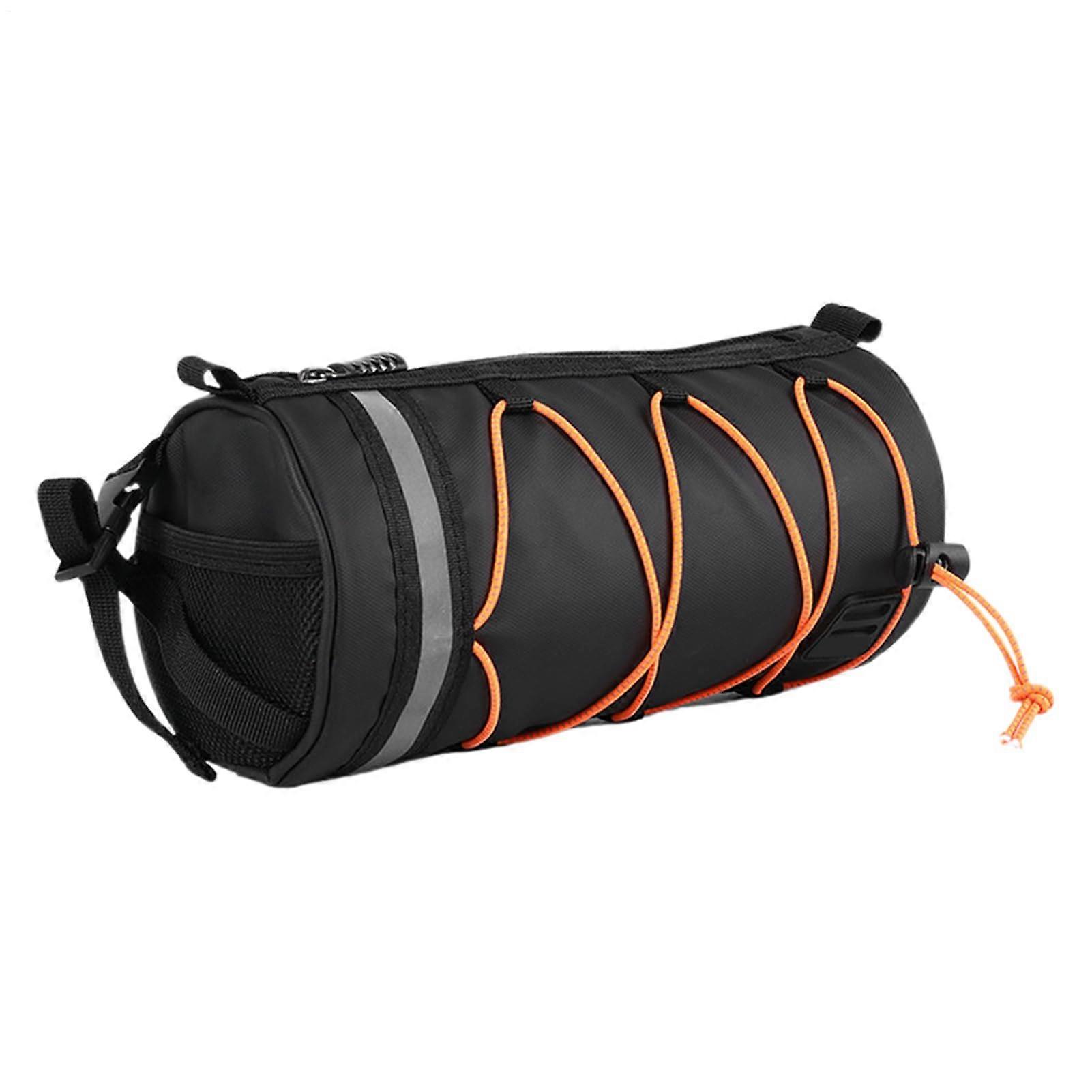 Bike Phone Bag Front Frame Bag Waterproof Front Pouch Removable Frame Bag Large Capacity For Smartphones Tools Bottles