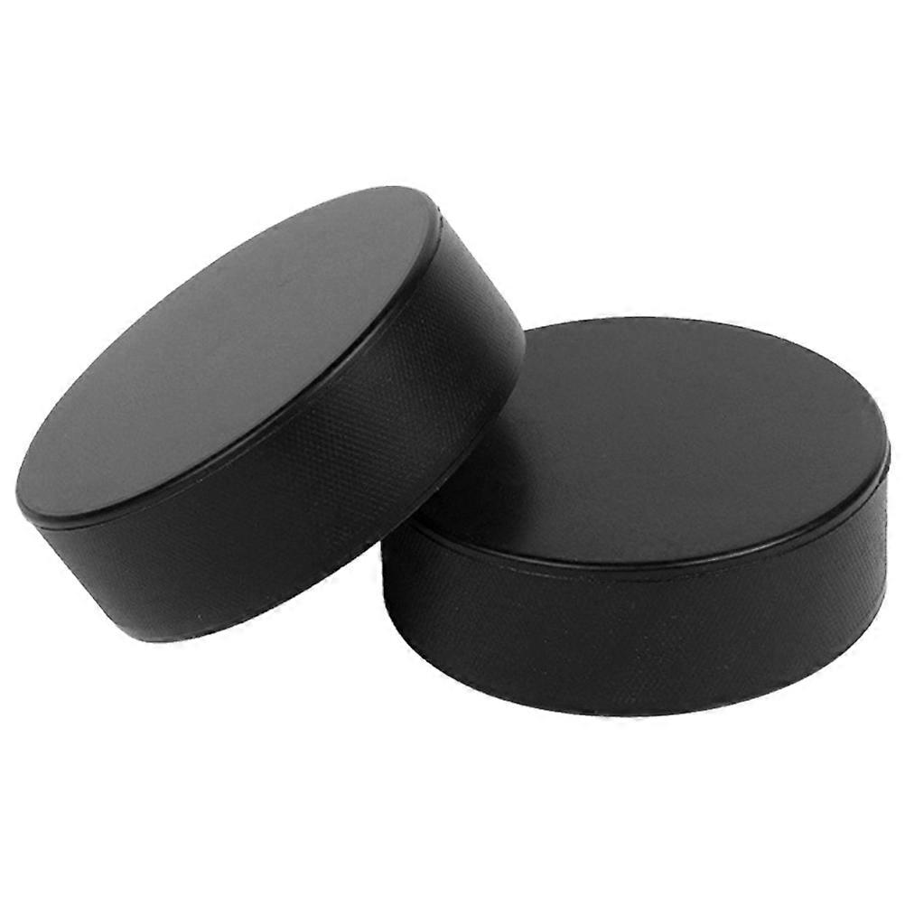 High Density Indoor Hockey Pucks Lightweight, Low Friction Sports Pucks for Training and Competition, Ideal for Roller Hockey Players, Teams and